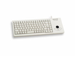 CHERRY XS Trackball keyboard Universal USB QWERTY US English Grey