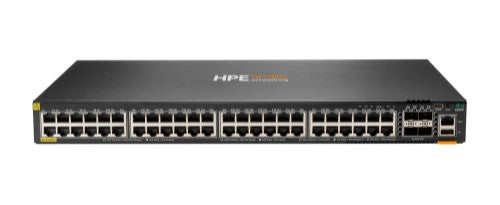HPE Aruba Networking CX 6300F 48-port 1GbE Class 4 PoE and 4-port SFP56 Switch