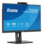 iiyama 24’’ IPS monitor with a built-in Windows Hello camera and microphone