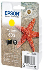 Epson C13T03U44010/603 Ink cartridge yellow, 130 pages 2,4ml for Epson XP 2100