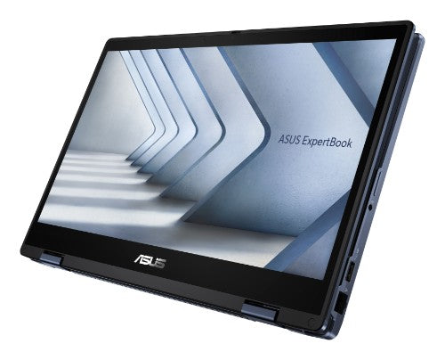 ASUS ExpertBook B3 Flip B3402FV-EC715X Intel Core 7 150U Hybrid (2-in-1) 35.6 cm (14") Touchscreen Full HD 16 GB DDR4-SDRAM 512 GB SSD Wi-Fi 6E (802.11ax) Windows 11 Pro Black QWERTY UK English