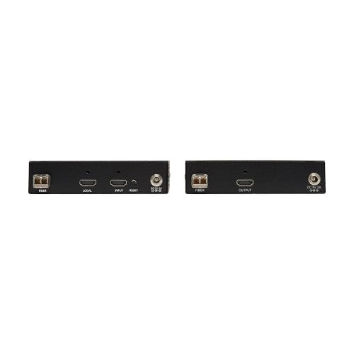 Tripp Lite B127F-1A1-MM-HH HDMI over Fiber Extender Kit, Transmitter/Receiver, 4K 60 Hz, 4:4:4, RS-232, IR, Multimode LC, 985 ft. (300 m), TAA