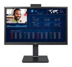 LG 24CQ650N-6N Intel® Celeron® N5105 60.5 cm (23.8") 1920 x 1080 pixels All-in-One thin client 4 GB DDR4-SDRAM 16 GB eMMC Wi-Fi 6 (802.11ax) Black