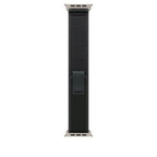 Apple 49mm Black Trail Loop - M/L - Natural Titanium Finish