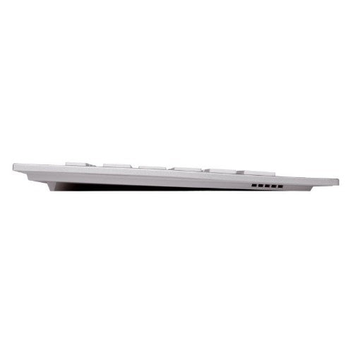 CHERRY DW 8000 keyboard Mouse included RF Wireless QWERTY US English Silver, White