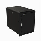 StarTech.com 15U Enterprise-Grade Flat Pack Server Rack Cabinet, 19in Enclosed 4-Post Rack with 29in (75cm) Mounting Depth and 1764lb (800kg) Weight Capacity