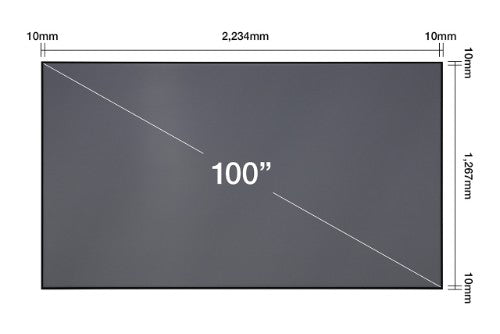 Epson 100" ALR Screen - ELPSC35