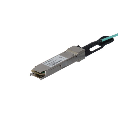 StarTech.com MSA Uncoded 30m/98.4ft 40G QSFP+ to QSFP+ AOC Cable - 40 GbE QSFP+ Active Optical Fiber - 40 Gbps QSFP Plus/Transceiver Module Cable