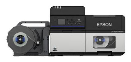 Epson ColorWorks C8000e (BK) label printer Inkjet Colour 600 x 1200 DPI 300 mm/sec Wired & Wireless Ethernet LAN