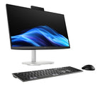 HP EliteStudio 8 All-in-One G1i 23.8 inch Desktop AI PC Intel Core Ultra 7 60.5 cm (23.8") 1920 x 1080 pixels 24 GB DDR5-SDRAM Windows 11 Pro Wi-Fi 7 (802.11be) Silver
