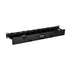 Tripp Lite SRCABLEDUCT1UHD SmartRack 1U High Capacity Horizontal Cable Manager - Finger duct with dual-hinge cover