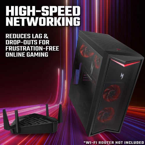 Acer NITRO 70 N70-130 Ryzen 7 RTX4070 SUPER 16GB 1TB Gaming Desktop Computer