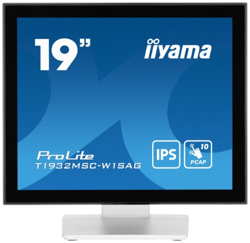 iiyama ProLite 19’’ 10pt touch monitor featuring IPS panel and AG coating