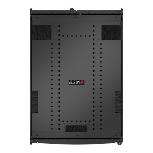 APC NetShelter SX Server Rack Gen 2, 45U, 2124H x 750W x 1070D mm, with Sides, Black