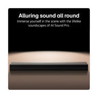 LG US40T.DGBRLLK soundbar speaker Black 2.1 channels 300 W