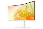Samsung LS34C650TAU Computer Monitor 86.4 cm (34") 3440 x 1440 pixels 4K Ultra HD LED White