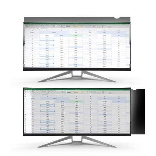 StarTech.com Monitor Privacy Screen for 34 inch Ultrawide Display - 21:9 Widescreen - Computer Screen Security Filter - Blue Light Reducing Protector - Matte/Glossy - +/-30 Degree - TAA