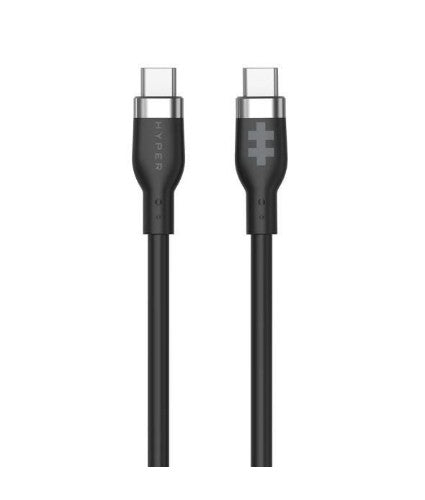 HYPER HyperJuice USB cable USB 2.0 1.5 m USB C Black