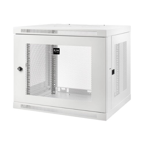 Tripp Lite SRW9UDPW SmartRack 9U Low-Profile Switch-Depth-Plus Wall-Mount Mini Rack Enclosure, White