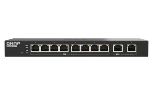 QNAP QSW-L2110-10T network switch Managed Desktop Black