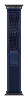 Apple 49mm Blue Trail Loop - S/M - Black Titanium Finish