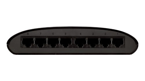 D-Link DES-1008D Unmanaged Fast Ethernet (10/100) Black