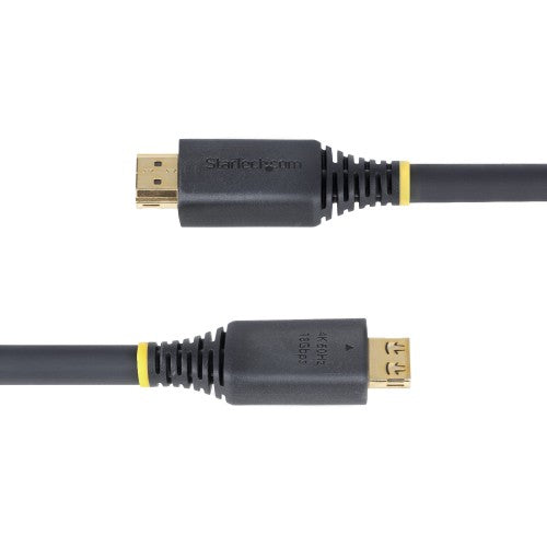 StarTech.com 7m (23ft) High Speed HDMI Cable with Gripping Connectors, 4K 60Hz/1440p 144Hz, HDR10/HDCP 2.2/ARC, 18Gbps, UHD HDMI Cord for TV/Monitor/Display, TPE Jacket
