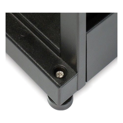 APC NetShelter AV, Server Rack Enclosure, 42U, 10-32 Threaded Rails, without Sides, Roofs, Doors, Black, 1991H x 600W x 806D mm