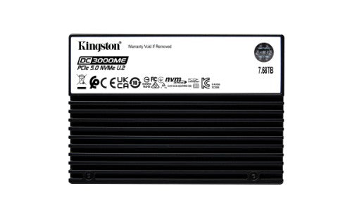 Kingston Technology 7.68TB DC3000ME U.2 PCIe 5.0 NVMe TCG Opal Enterprise SSD