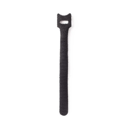 StarTech.com 6in (15cm) Hook and Loop Cable Ties, Black, Reusable Cable Straps, Adjustable and Flexible, Cord Organizer Tie/Wraps for Cable Management, Wire Loop Ties - 50 Pack