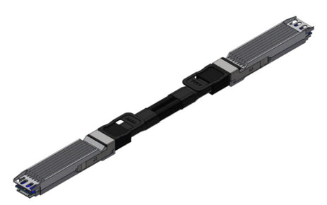 Nvidia 980-9I601-00N004 InfiniBand/fibre optic cable 4 m OSFP Black