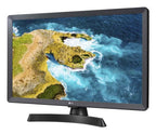 LG HD 24TQ510S-PZ 59.9 cm (23.6") Smart TV Wi-Fi Black, Grey 250 cd/m²