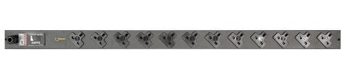 Vertiv EGVHVAAN122-104UKRUK-V power distribution unit (PDU) 12 AC outlet(s) Black
