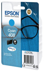 Epson C13T09J24010/408 Ink cartridge cyan, 1.1K pages ISO/IEC 24711 14.7ml for Epson WF-C 4810