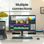 LG UltraFine™ U7 27U710B-B, 27-inch UHD 4K UHD IPS monitor