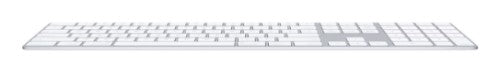 Apple Magic w/ Numeric Keypad keyboard Universal Bluetooth QWERTY Arabic Silver, White