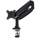 StarTech.com Desk Mount Monitor Arm - Heavy Duty Ergonomic VESA Monitor Arm - Single 32" (19.8lb/9kg) Display - Full Motion, Height Adjustable, Articulating - Aluminum - C-Clamp/Grommet- Black