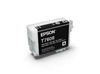 Epson C13T76084N10/T7608 Ink cartridge black matt, 1.1K pages 25.9ml for Epson SC-P 600