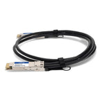 AddOn Networks QDD-400-CU0-5M-AO InfiniBand/fibre optic cable 0.5 m QSFP-DD DAC Black