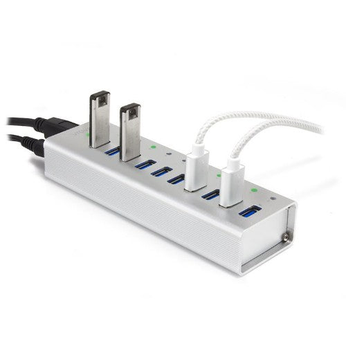 ALOGIC 10 Port USB Hub with USB Charging -Includes Power Adapter - Prime Series