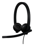 Logitech H570E Headset Wired Head-band Office/Call center USB Type-C Black