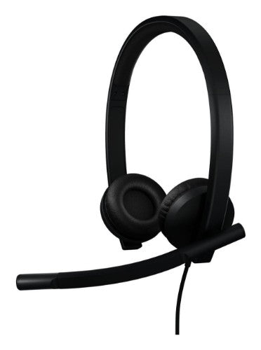 Logitech H570E Headset Wired Head-band Office/Call center USB Type-C Black