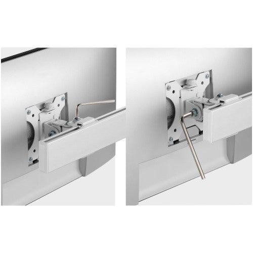 StarTech.com Six-Monitor Desk Mount with Crossbar, Up To 32-inch Computer Screens, Max 17.6lb (8kg) each, Dual Column, C-clamp/Grommet, Height Adjustable