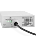 SilverNet SIL MICRO bridge/repeater Network bridge 100 Mbit/s Black, White