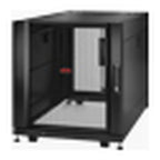 APC NetShelter SX, Server Rack Enclosure, 12U, Shock Packaging, Black, 658H x 600W x 1070D mm