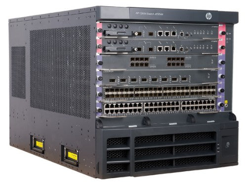 HPE 12504 AC network equipment chassis Black