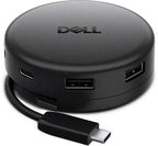 DELL DA326 Wired USB 3.2 Gen 1 (3.1 Gen 1) Type-C Black