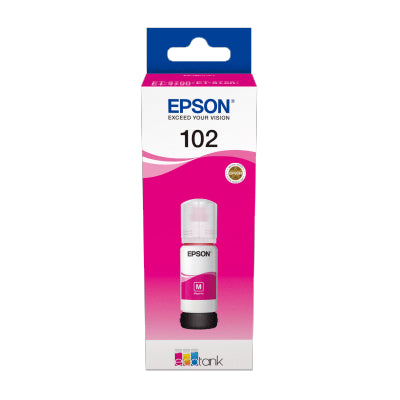 Epson C13T03R340/102 Ink bottle magenta, 6K pages 70ml for Epson ET-3700