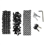 StarTech.com 4-Post 42U Server Rack Cabinet, 19" Data Rack Cabinet for Computer / AV / IT Equipment mount, Rack Server Enclosure with Casters, Full Size Industrial Network Storage