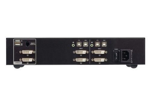 ATEN CS1142D4C KVM switch Rack mounting Black